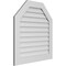 Ekena Millwork Octagonal Top Surface Mount PVC Gable Vent w/ 3-1/2"W x 1"P Standard Frame, 32"W x 34"H GVPOT32X3401SN - alternate 2